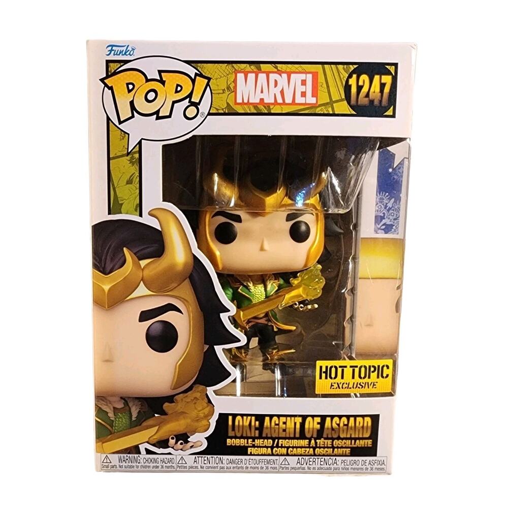 Funko Pop! Marvel Loki (Agent of Asgard) #1247 Hot Topic Exclusive